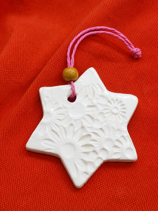 Star Floral Clay Diffuser